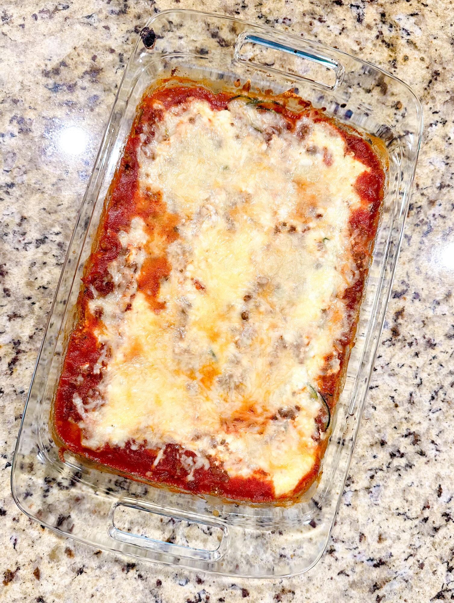 High-Protein Zucchini Lasagna